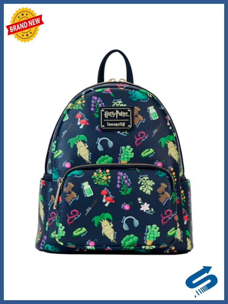 Faux Leather Harry Potter Herbology Mini Backpack Purse